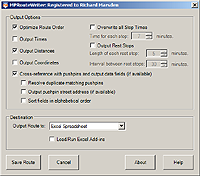 MPRouteWriter Screenshot